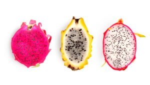 Different types of pitaya