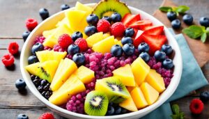 tropical fruit bowl recipe