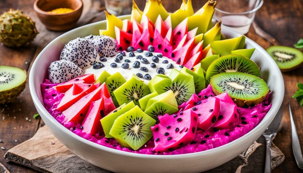 Dragon Fruit Pitaya Bowl Recipe