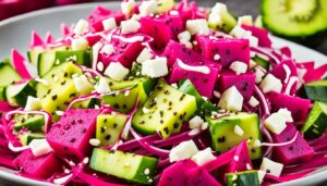 pitaya cucumber salad
