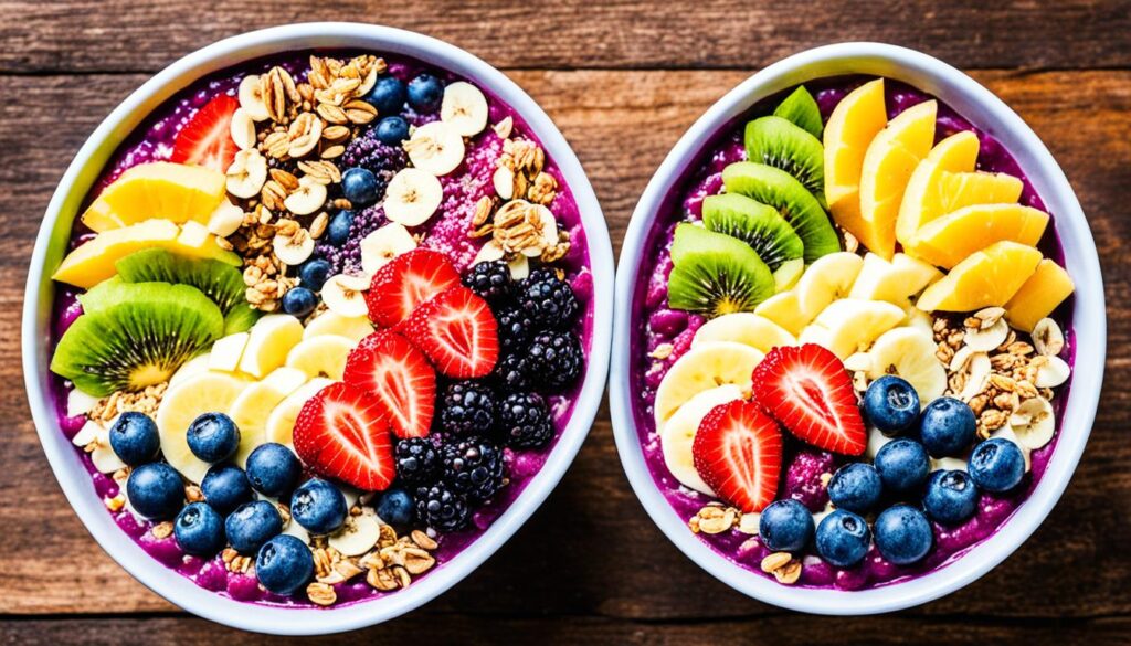 Homemade Acai Bowls