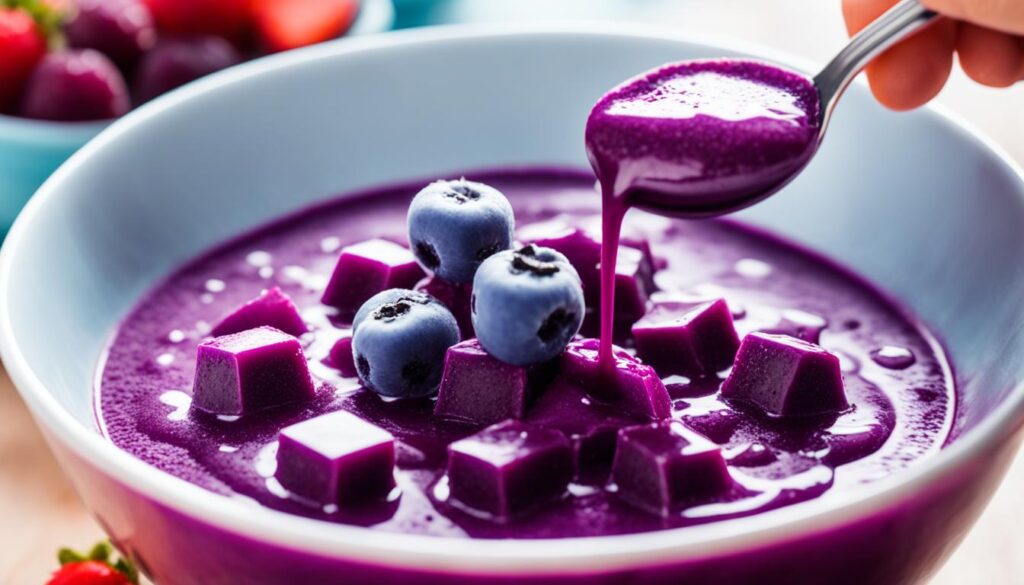 Using Acai Puree Cubes